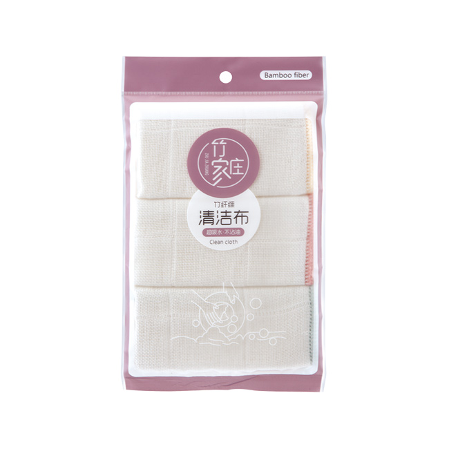 ZJZ-0924 竹纤维清洁布3片装