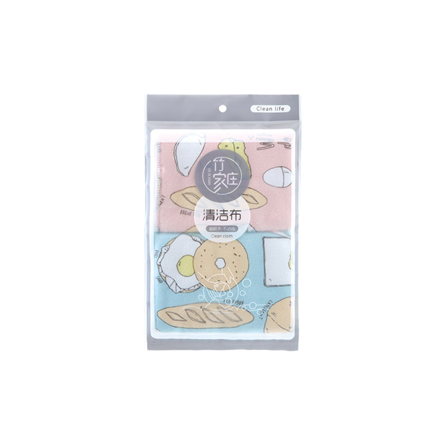 ZJZ-0933 印花超细清洁布2片装