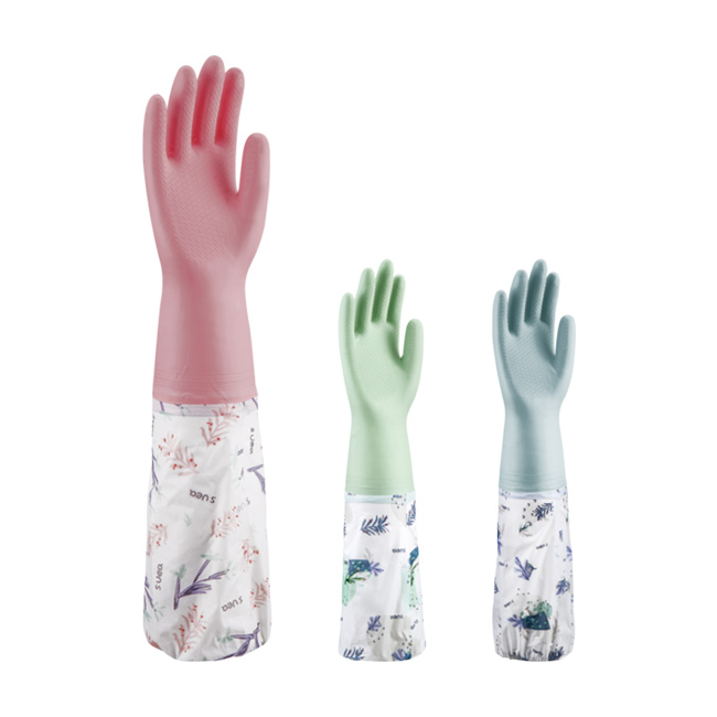 牡丹江SH-1001 接袖加绒束口手套