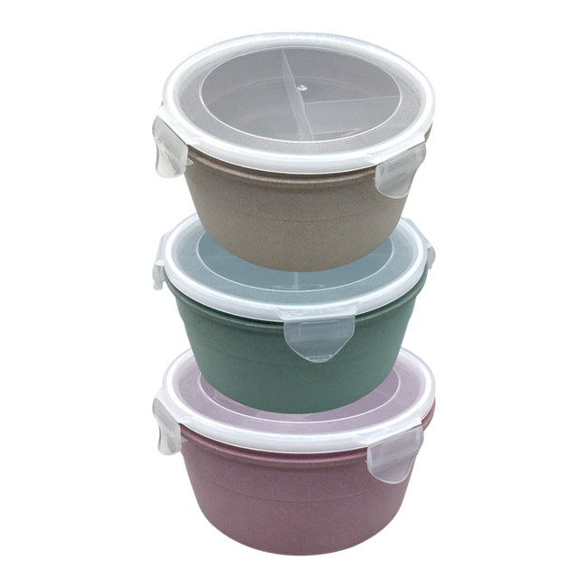 昌吉SH-0662 麦香圆形保鲜盒