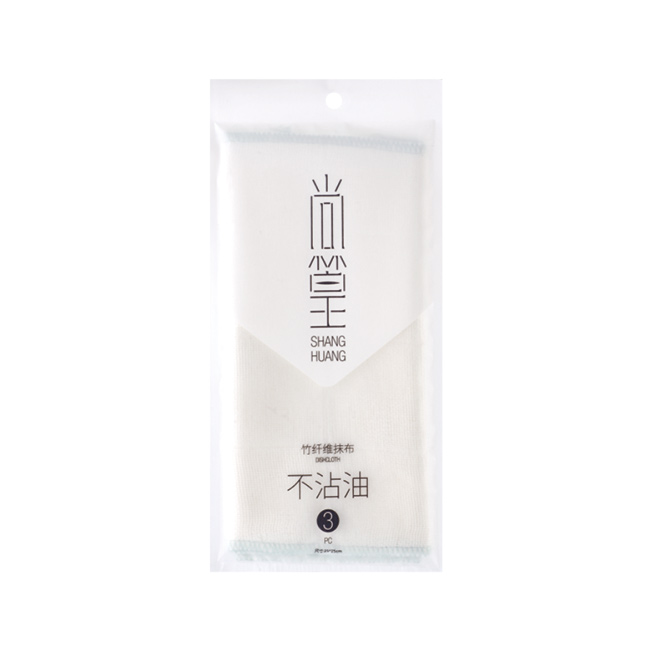 SH-0823 竹纤维清洁巾4层三片装