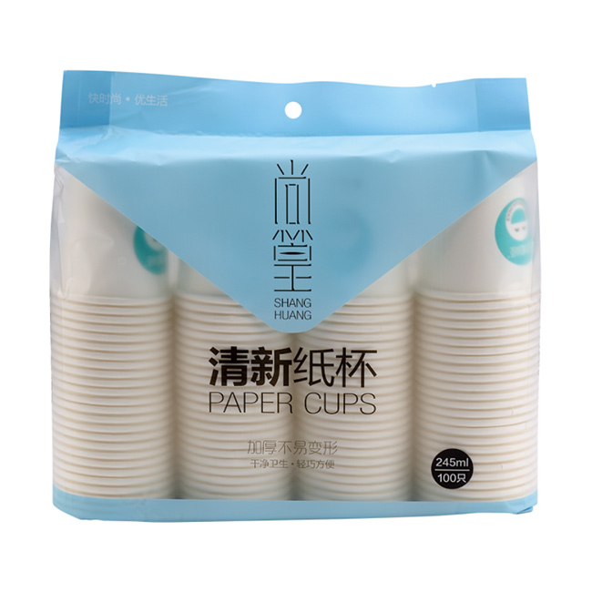 广州0742 尚篁100只装纸杯