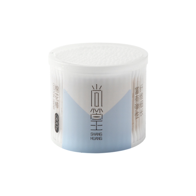 SH-0237 300支平头大圆盒棉签