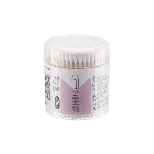 甘肃 SH-0208 200支大圆竹棉棒