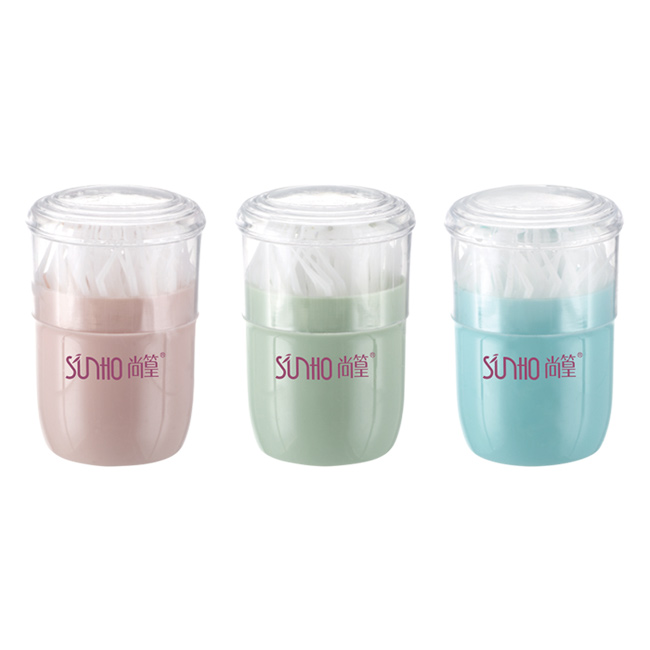 SH-0596 日式筒装塑料牙线棒